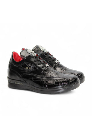 Fennix Mason Alligator & Leather Sneaker-Dellamoda