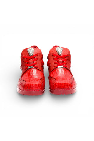 Fennix Mason Alligator & Leather Sneaker-Dellamoda