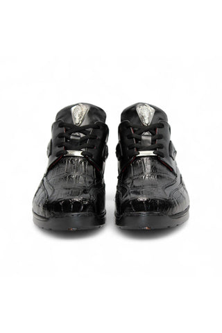 Fennix Mason Alligator & Leather Sneaker-Dellamoda