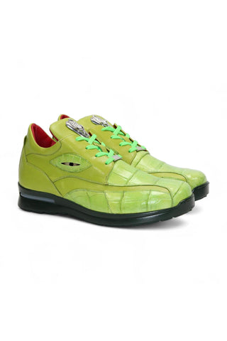 Fennix Mason Alligator & Leather Sneaker-Dellamoda