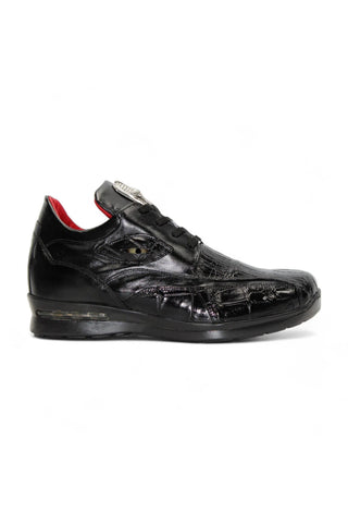 Fennix Mason Alligator & Leather Sneaker-Dellamoda