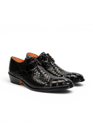 Fennix Roger Alligator & Snake Derby-AmbrogioShoes
