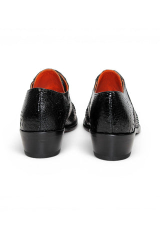 Fennix Roger Men’s Alligator & Snake Derby-AmbrogioShoes
