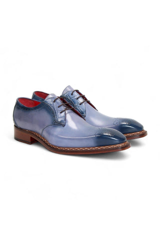 Fennix Tyler Alligator & Leather Derby-AmbrogioShoes