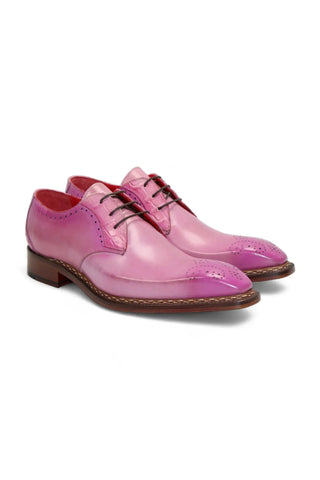 Fennix Tyler Alligator & Leather Derby-AmbrogioShoes
