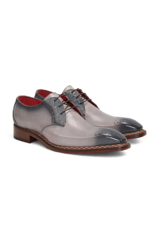 Fennix Tyler Alligator & Leather Derby-AmbrogioShoes
