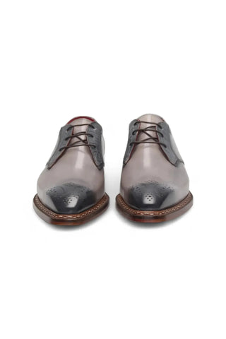 Fennix Tyler Alligator & Leather Derby-AmbrogioShoes
