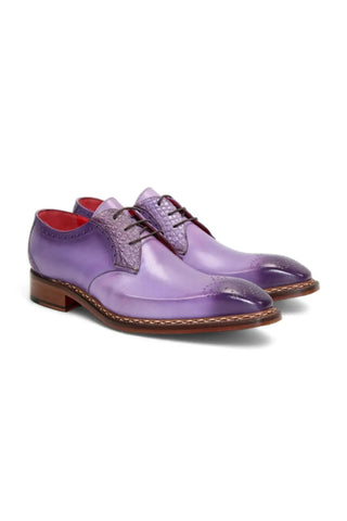 Fennix Tyler Alligator & Leather Derby-Dellamoda