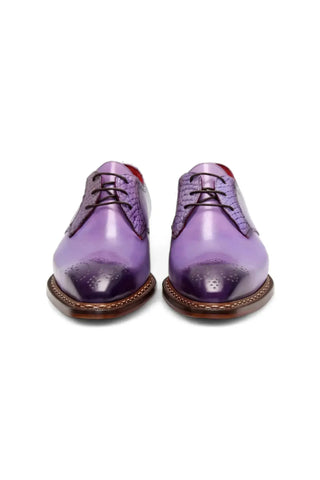 Fennix Tyler Alligator & Leather Derby-Dellamoda