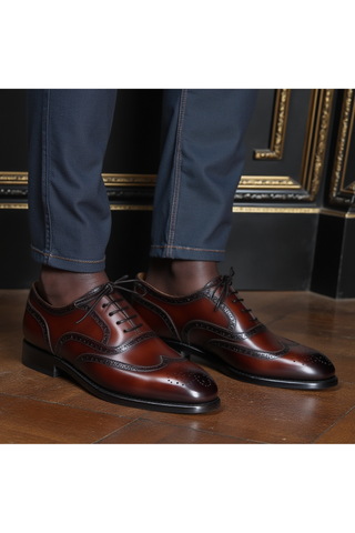 Franceschetti 7297004 Leather Wingtip Oxfords (FCCT1089)