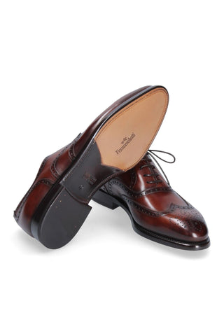 Franceschetti 7297004 Leather Wingtip Oxfords (FCCT1089)-Dellamoda