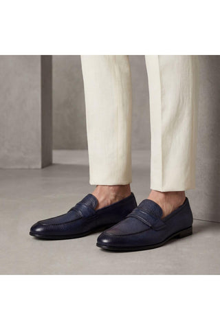 Franceschetti Alberto Leather Loafer-Dellamoda