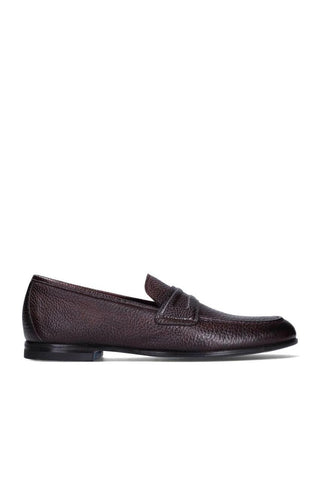 Franceschetti Alberto Leather Loafer-Dellamoda