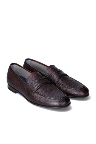 Franceschetti Alberto Leather Loafer-Dellamoda