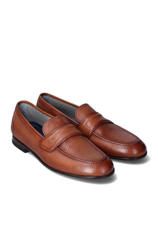 Franceschetti Alberto Leather Loafer-Dellamoda
