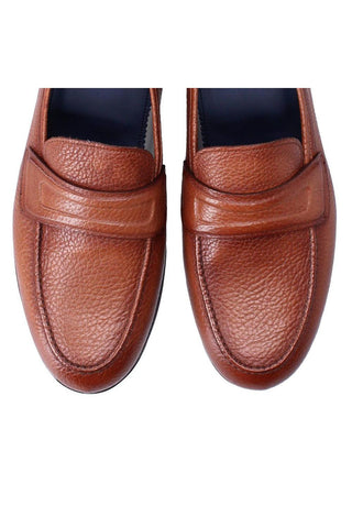 Franceschetti Alberto Leather Loafer-Dellamoda