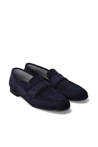 Franceschetti Alberto Suede Loafer-Dellamoda