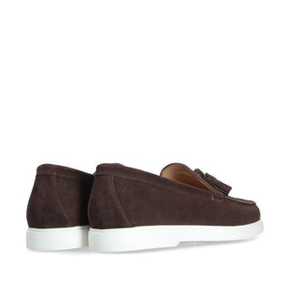 Franceschetti Amalfi Suede Moccasin Tassels Loafer (FCCT1116)-AmbrogioShoes