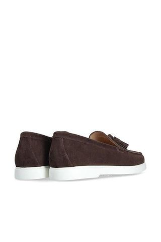 Franceschetti Amalfi Suede Moccasin Tassels Loafer (FCCT1116)-Dellamoda