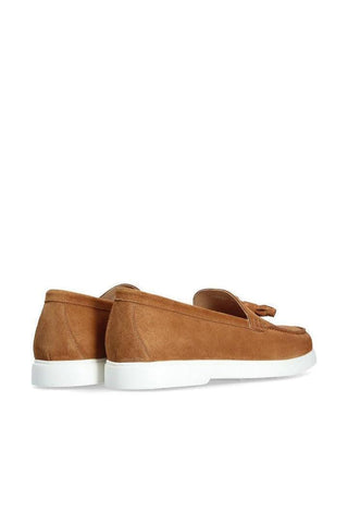 Franceschetti Amalfi Suede Moccasin Tassels Loafer (FCCT1116)-Dellamoda