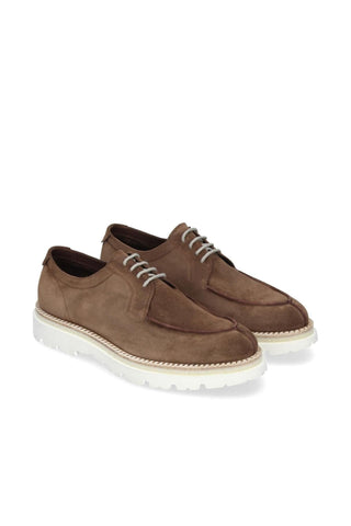 Franceschetti Austin Suede Moccasin Derby (FCCT1108)-Dellamoda