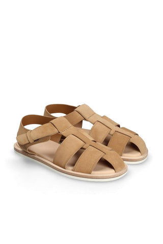 Franceschetti Baltimora Suede Sandal (FCCT1118)-AmbrogioShoes