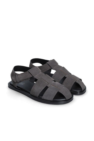 Franceschetti Baltimora Suede Sandals (FCCT1118)-Dellamoda