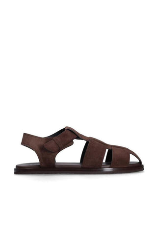 Franceschetti Baltimora Suede Sandal (FCCT1118)-AmbrogioShoes