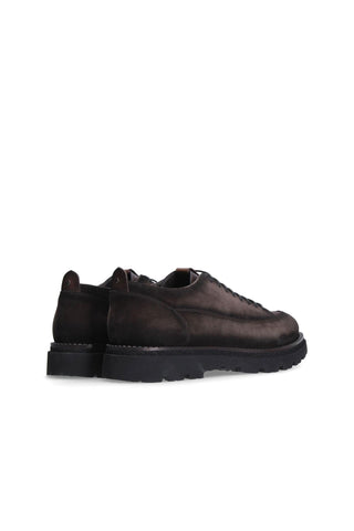 Franceschetti Berna 0128037 Suede Derby Sneakers (FCCT1086)-Dellamoda