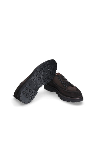 Franceschetti Berna 0128037 Suede Derby Sneakers (FCCT1086)-Dellamoda