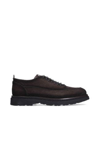Franceschetti Berna 0128037 Suede Derby Sneakers (FCCT1086)-Dellamoda