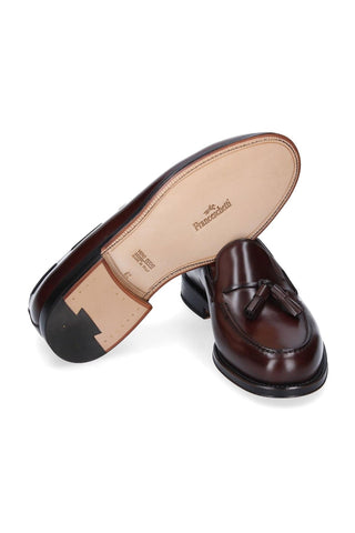 Franceschetti Brighton Calf-Skin Leather Tassels Loafers (FCCT1028)-AmbrogioShoes