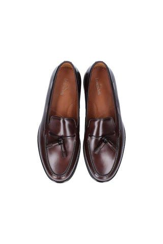 Franceschetti Brighton Leather Tassels Loafer-Dellamoda
