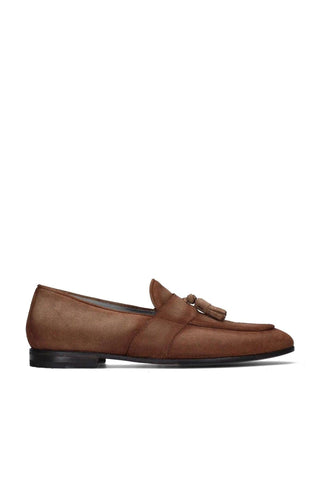 Franceschetti Bruno Suede Tassel Loafer