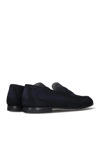 Franceschetti Carlo Suede Loafer-Dellamoda