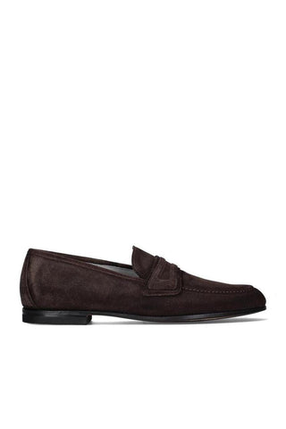 Franceschetti Carlo Suede Loafer-Dellamoda