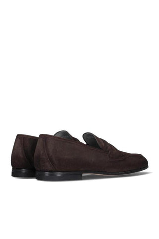 Franceschetti Carlo Suede Loafer-Dellamoda