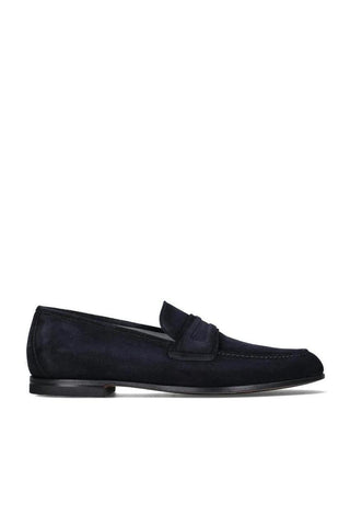 Franceschetti Carlo Suede Loafer-Dellamoda