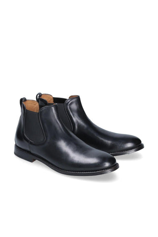 Franceschetti Chester Horse Leather Chelsea Ankle Boot(FCCT1131)-Dellamoda