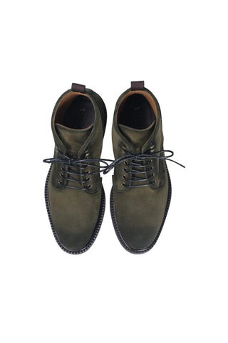Franceschetti Colin Suede Derby Boot (FCCT1098)-Dellamoda