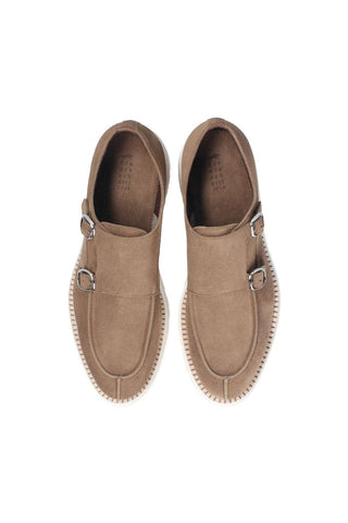 Franceschetti Dallas Suede Double Monk-Strap (FCCT1112)-Dellamoda