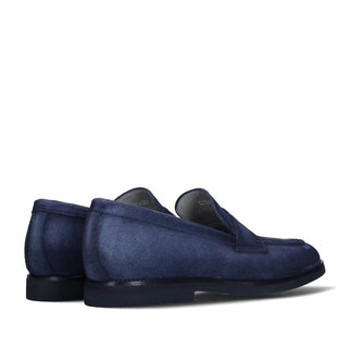 Franceschetti Damiano Suede Penny Loafer-AmbrogioShoes