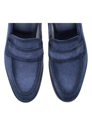 Franceschetti Damiano Suede Penny Loafer-AmbrogioShoes