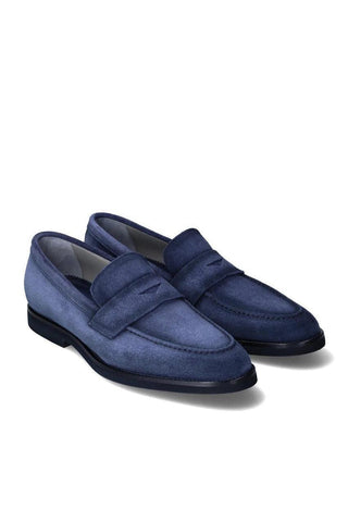 Franceschetti Damiano Suede Penny Loafer
