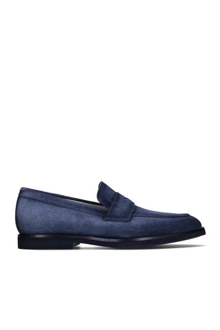 Franceschetti Damiano Suede Penny Loafer