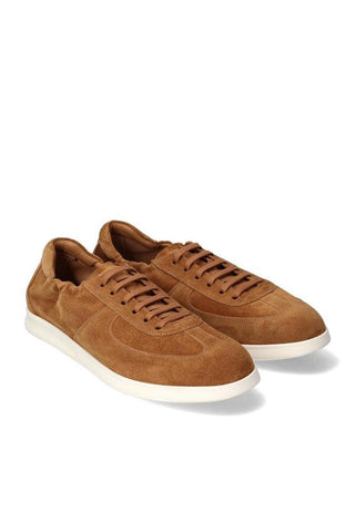 Franceschetti Dario Suede Unlined Sneaker-Dellamoda