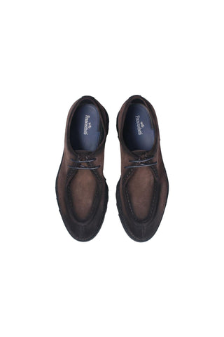 Franceschetti Davos 7467017 Suede Derby (FCCT1084)-Dellamoda