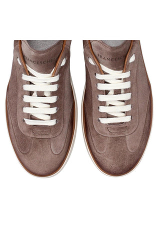 Franceschetti Edoardo Suede Sneaker-Dellamoda
