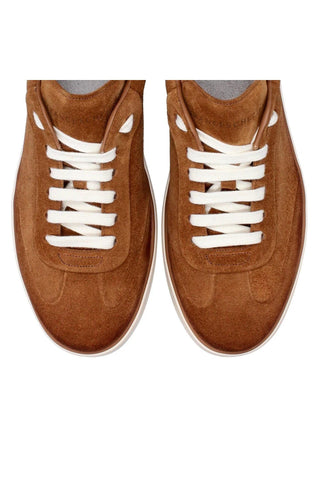 Franceschetti Edoardo Suede Sneaker-Dellamoda