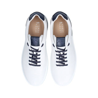 Franceschetti Elia Woven / Calf-Skin Leather Casual Sneakers (FCCT1057)-AmbrogioShoes
